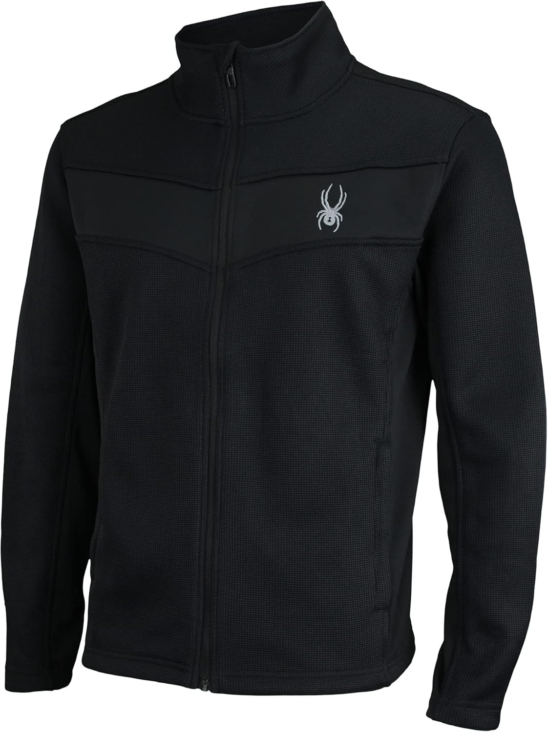 Spyder Men's Constant Full Zip Sweater, Black Small