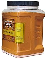 Vista 5 de It's Delish, recipiente reutilizable de 28 onzas, pimienta roja en polvo totalmente natural para cocinar, acampar y comidas, Kosher y sin OMG