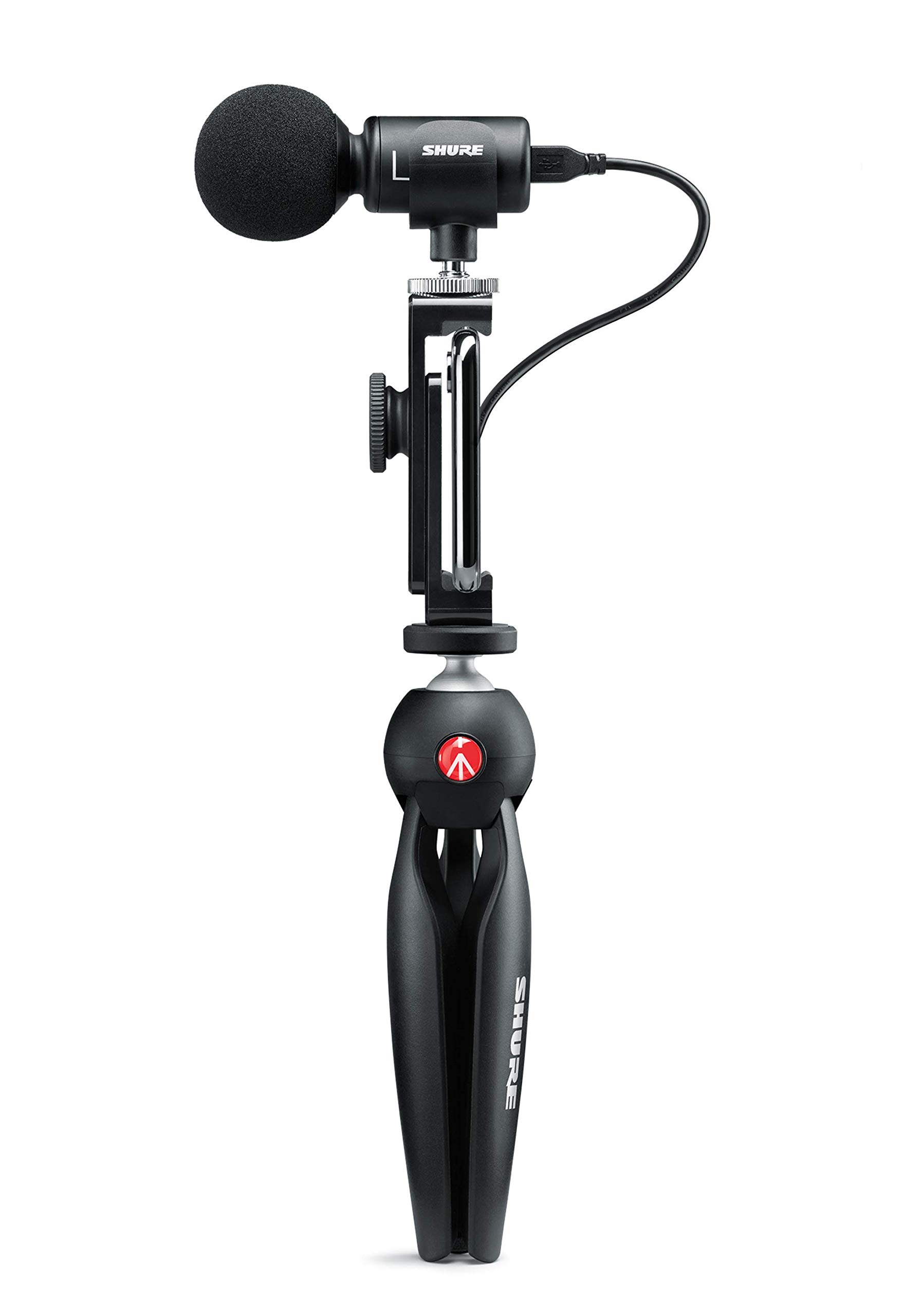 Shure Pacchetto Di Prodotti Applicazioni Di Videografia Portatile, Composto Da Auricolari Se215, Kit Video Mv88 E Microfono Digitale Stereo A Condensatore