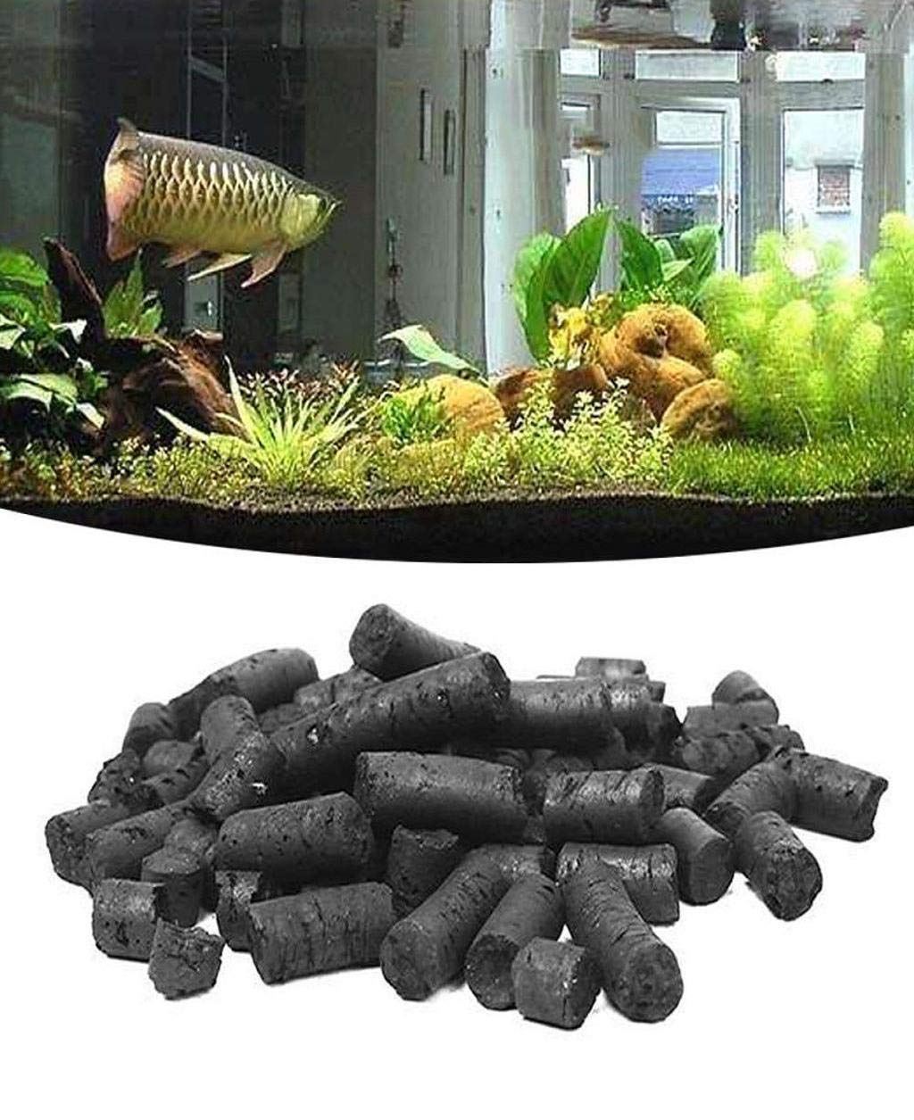 Barlingrock 1 Pc Aquarium Fish Tank Activated Carbon Charcoal Purify