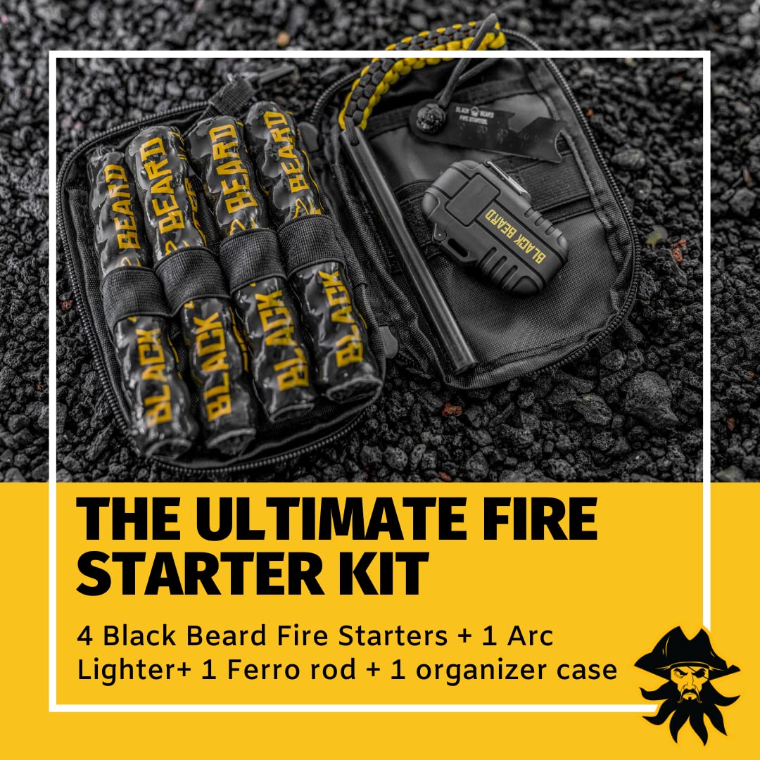 Amazon.com: Black Beard Pirate's Plunder Fire Starter Kit with