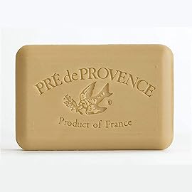 Pre de Provence Artisanal French Soap Bar Enriched with Shea Butter, Verbena, 250 Gram (Pack of 12)