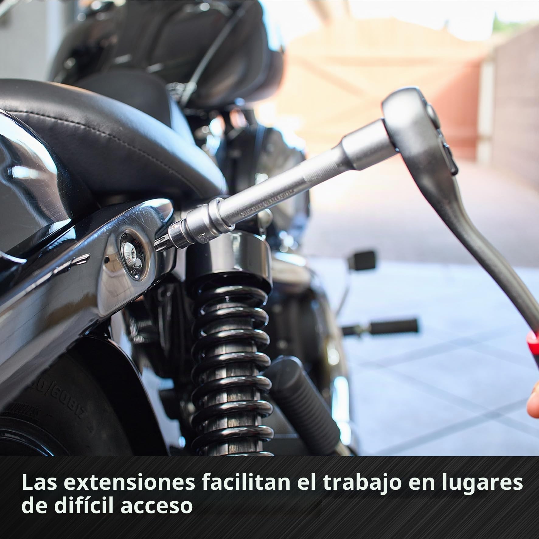 Original Einhell Maletín Herramientas Taller E-Case 92 piezas (equipo, casquillos de coche, boquillas, trinquete, T-Mango, Sistema E Case)