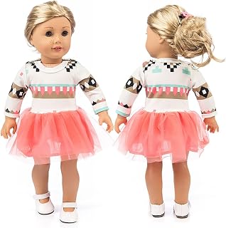 18 Inch Cartoon Unicorn etc. American Girls Doll Clothes and Accessories for American Girls Dolls,My Life Girls Doll Clothes (Bar,One Size)