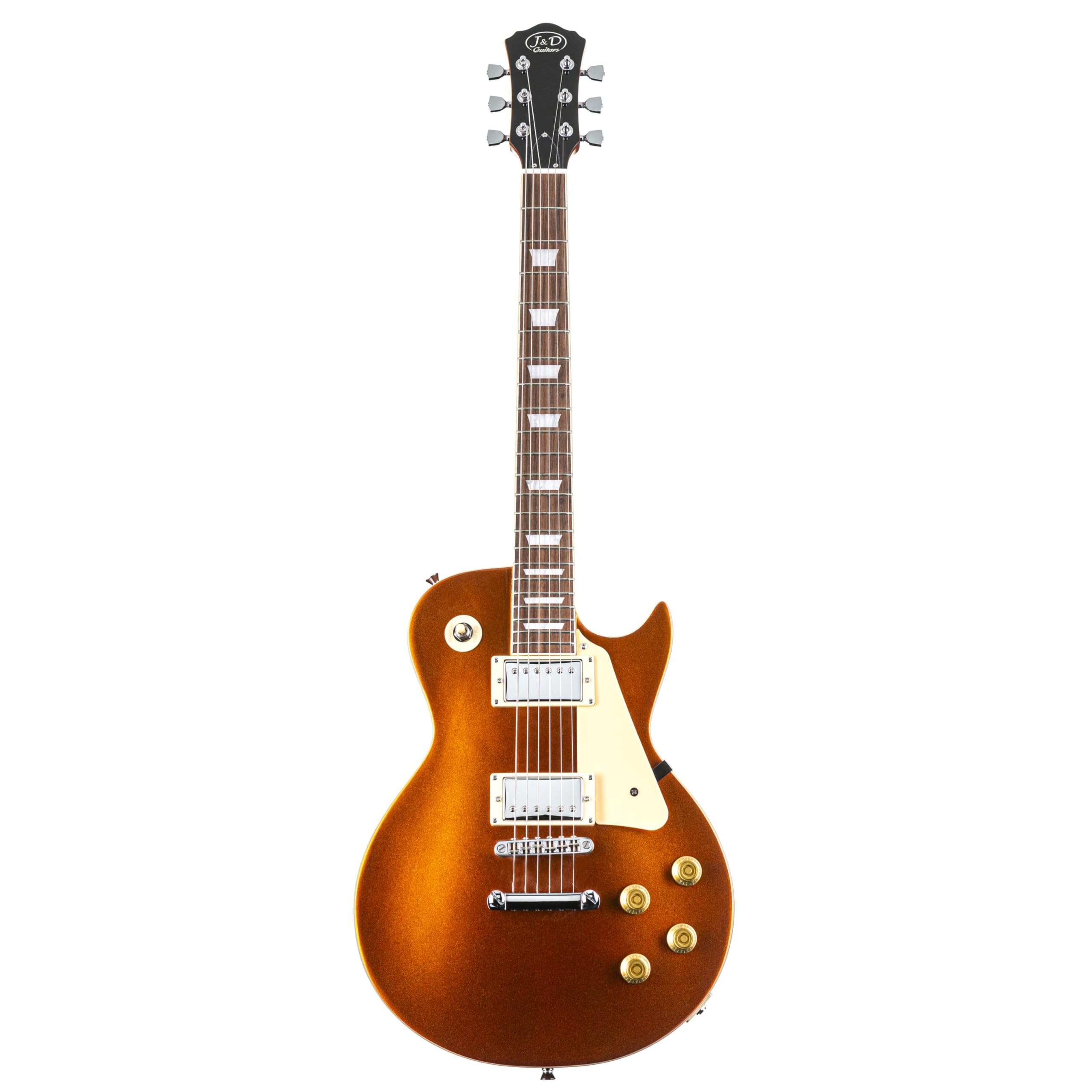 J & D LS II Copper Gold - Single Cut E-Gitarre