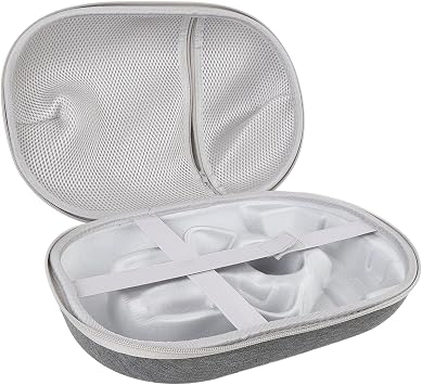 Zunate Hard VR Carrying Case for 3 and 3S, Portable EVA Storage Bag with Handle - Shock Absorbing Travel Box, Scratch resistance Organizer for Accessories