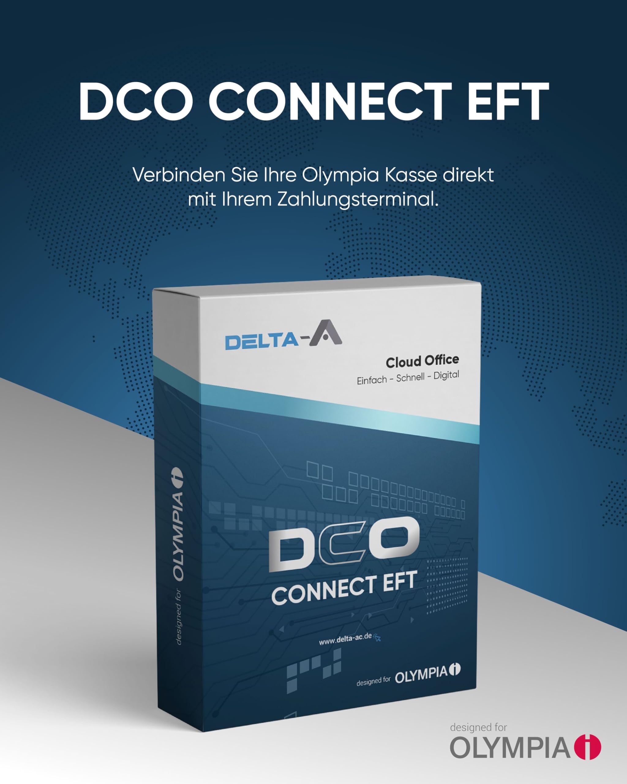 Olympia DCO Connect EFT Einmal Lizenz für Olympia Kassen K100 K200 K200+ T110