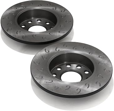 Rotor Discs Front Disc Brakes Compatible with Audi A3 8P 2003-2012