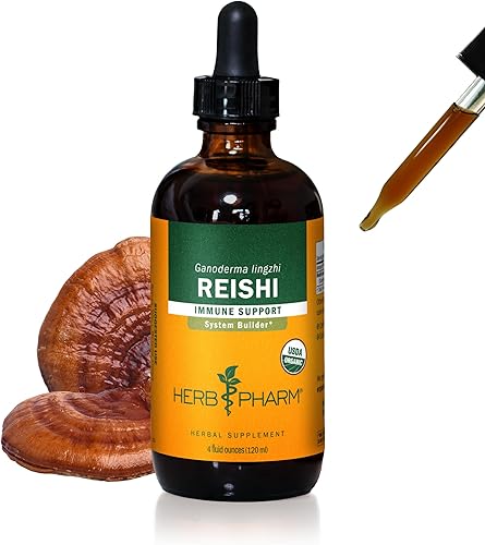 Miniatura 10 de Herb Pharm Reishi Mushroom Liquid Extract Immune System Builder Número de productos incluidos 1 piezas DREI01 1