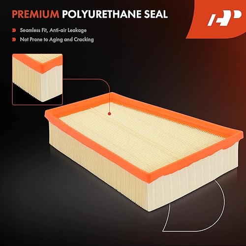 Miniatura 5 de A-Premium Filtro de aire de motor compatible con Nissan Sentra 2007 2008 2009 2010 2011 2012, L4 2.0L, panel flexible, repuesto # 8200261781