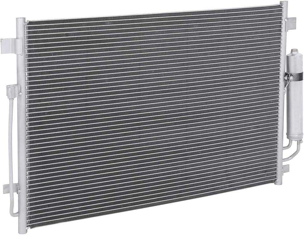 ECCPP Auto Parts Air Conditioning A/C Condenser Aluminum A/C Condenser Replacement Condenser for 2009-2015 for Nissan Murano 2011-2016 for Nissan Quest