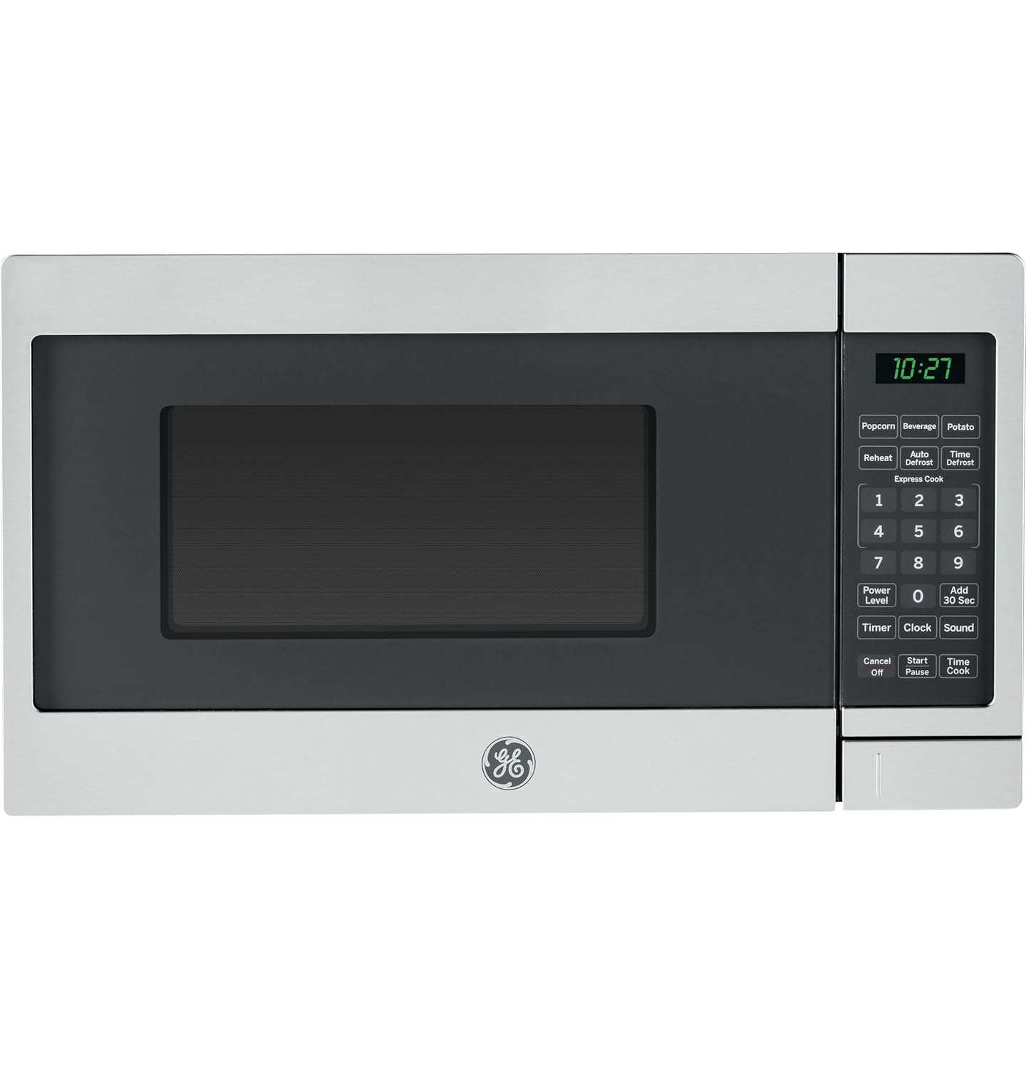 GE Countertop Microwave Oven Compact 0 7 Cubic Ft 700-watt Capacity 6 Auto Cooking Settings Kitchen Essentials for