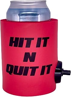 Party Starter Hit It N Quit It Shotgun Can Coolie (1, Red)