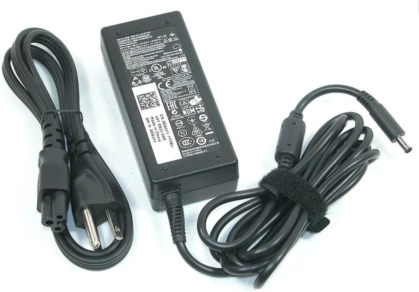 Genuine Ac Adapter 45W 19.5V 2.31A Caricatore Del Computer Portatile Per Dell Inspiron 15 5000 5555 5558 5559 5565 5567 5568 5578 5570 XPS 13 9333 - Foto 3