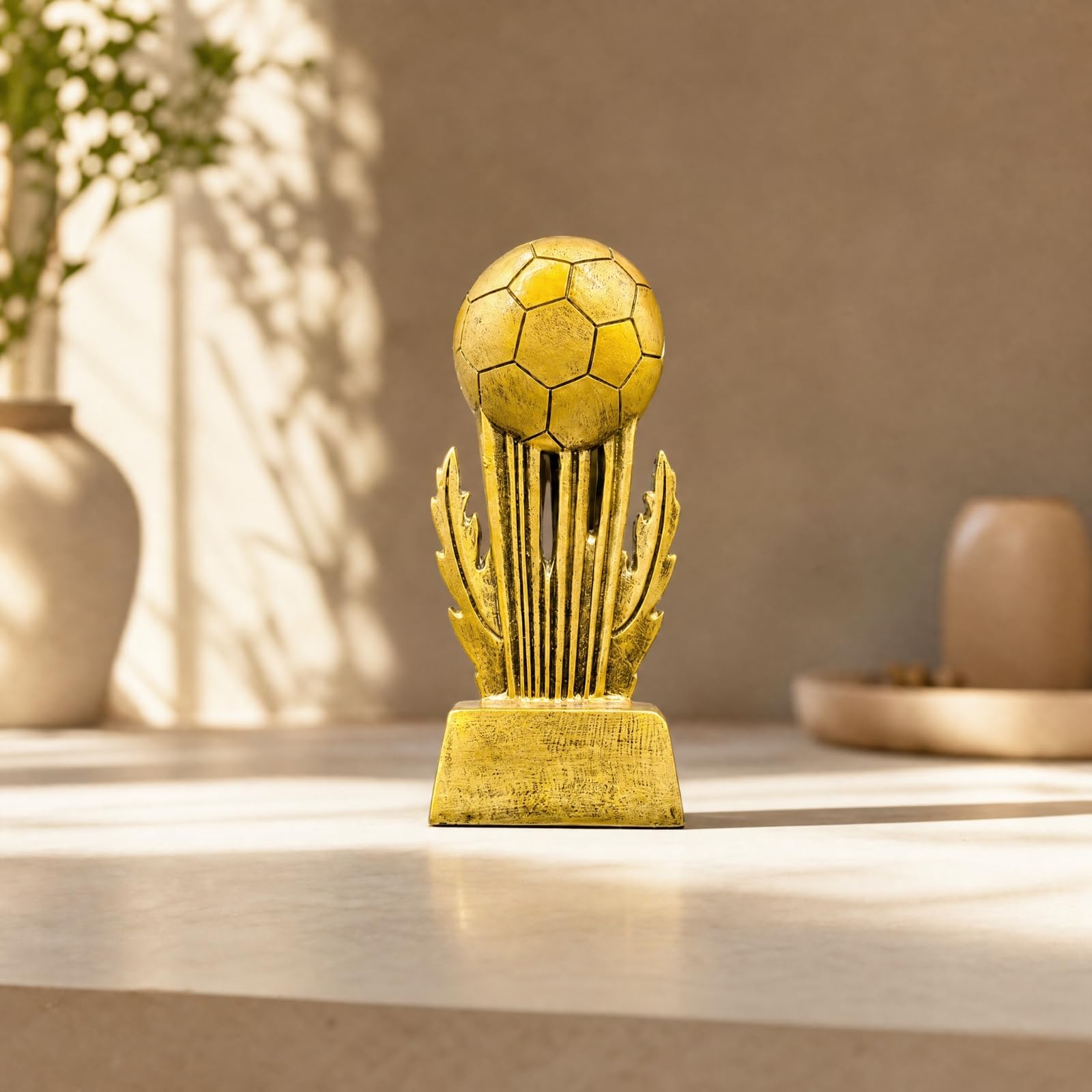 MagiDeal Récompense Football Finition en Résine Récompense Ballon Foot pr Clubhse, Bureau