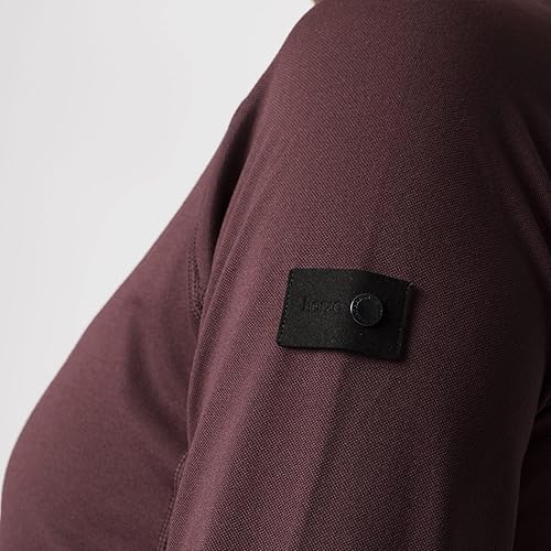 Vista 7 de HORZE Tiana Equestrian - Polo de entrenamiento de manga larga con malla para mujer