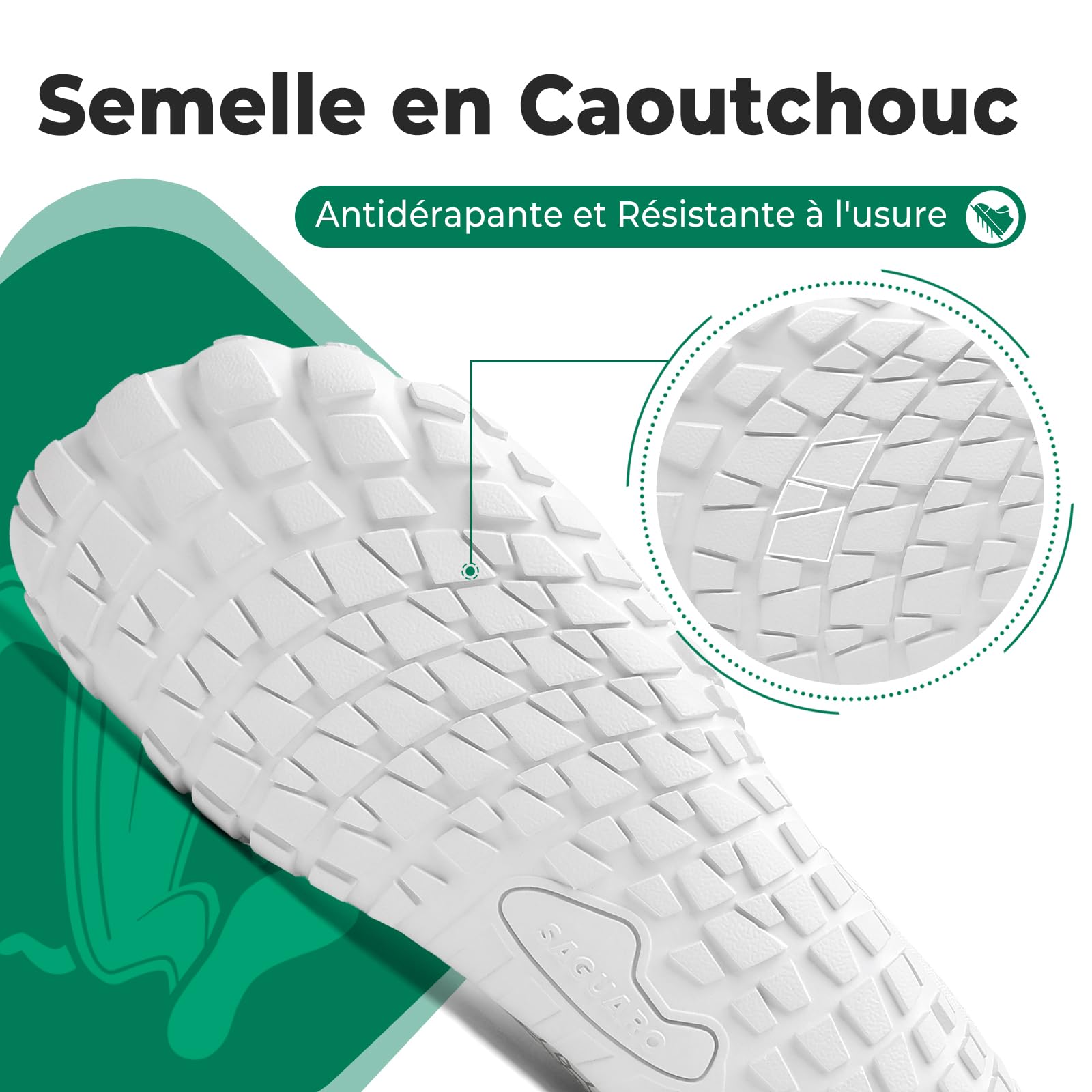 SAGUARO Barefoot Chaussures Minimaliste Barefoot Chaussures Pieds Nus Femme Homme GR.36-48