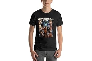 Celebrate Every Moment with Your Best Friend: Personalized Dog Picture T-Shirts for Dog-Loving Dads