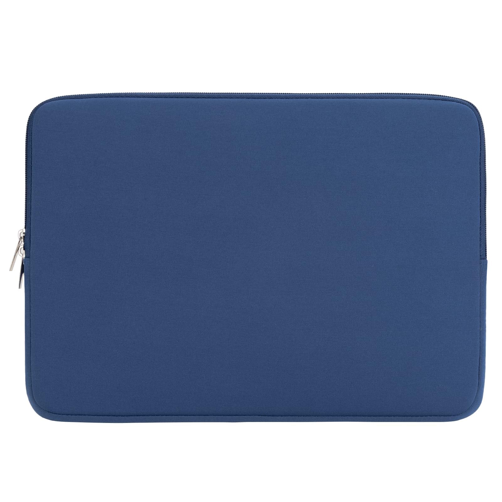 RAINYEAR 14 Inch Laptop Sleeve Protective Case Soft Lining Padded Zipper Cover Carrying Bag Compatible with 15" Macbook Air M2 M3 M4 14" Notebook Computer Tablet Ultrabook Chromebook(Navy Blue)