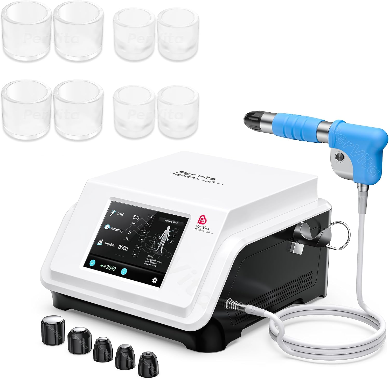 Máquina de Terapia de Ondas de Choque Extracorpóreas para Dolor Articular y Muscular PSP20 miniatura 1