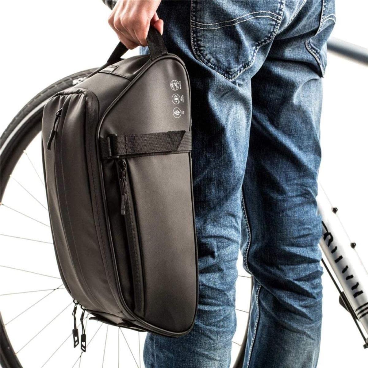 bolsa de bicicleta, Bolsa for bicicleta Bolsa for sillín de bicicleta Bolsa de carga for bicicleta Bolsa de almacenamiento for bicicletas de ciclismo Almacenamiento trasero de bicicletas Almacenamient