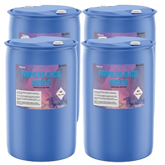 Alliance Chemical 100% Propylene Glycol Inhibited - 4 x 55 Gallon Drums - Ethylene Glycol Alternative