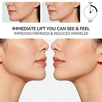 2PCS Dual Action Lifting Cream, Instant Firming with Peptides & Hyaluronic Acid, Deeply Hydrating Moisturizer, Improve Skin Elasticity, Smooth Fine Lines, Lightweight Non-greasy for All Skin Types