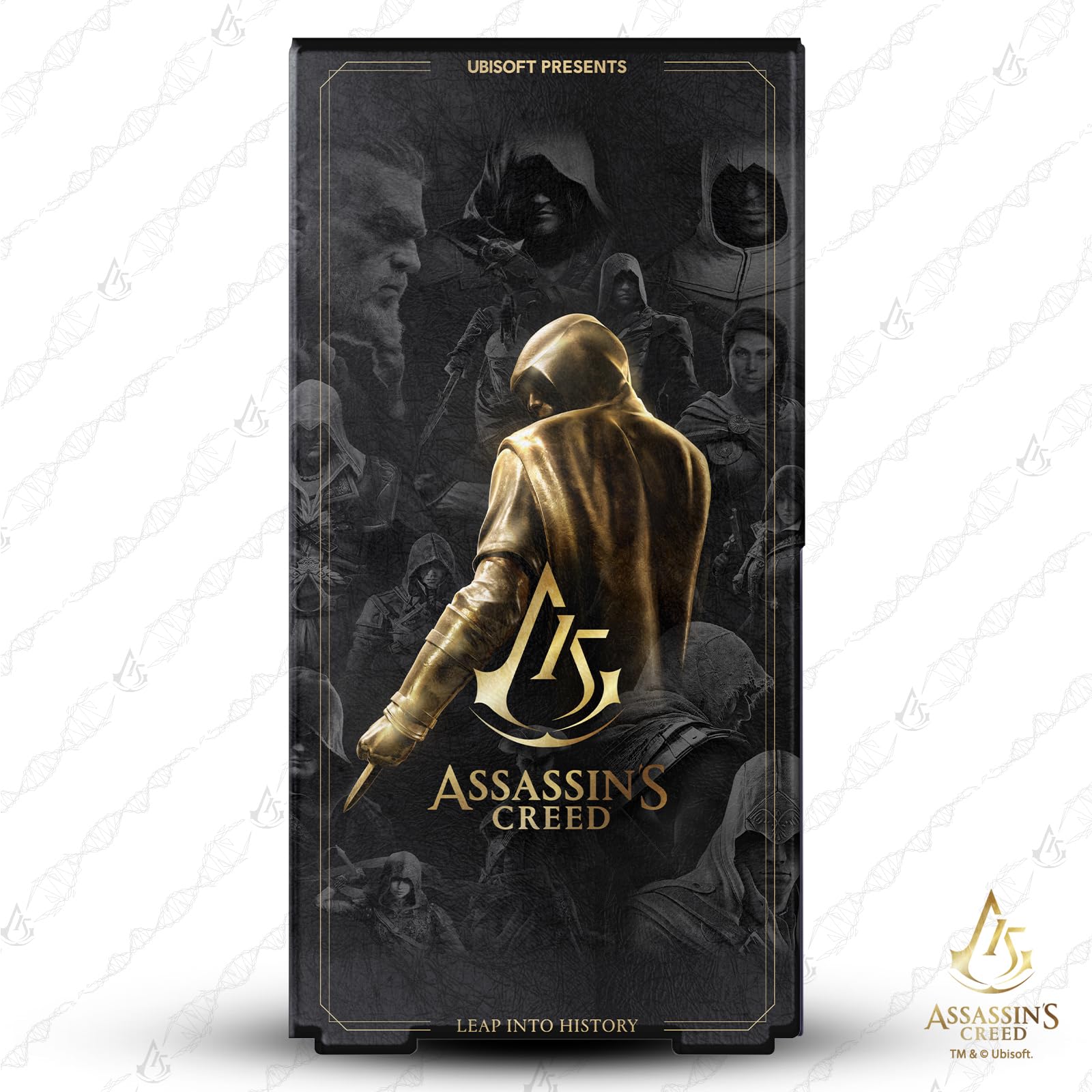 Head Case Designs Sous Licence Officielle Assassin's Creed Art Clé Graphiques Du 15e Anniversaire Enveloppement De Console De Jeu Et Skins Pour Manette De Jeu Ensemble compatible avec Xbox Series X