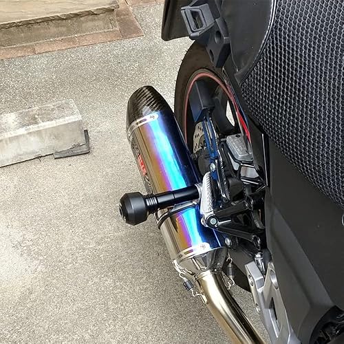 Miniatura 7 de Accessoires - Protector contra caídas de escape deslizante compatible con Suzuki GSXS750, GIXXER 250SF, GIXXER 150SF, GSX-R150, GSX-R125, GSX-S150,