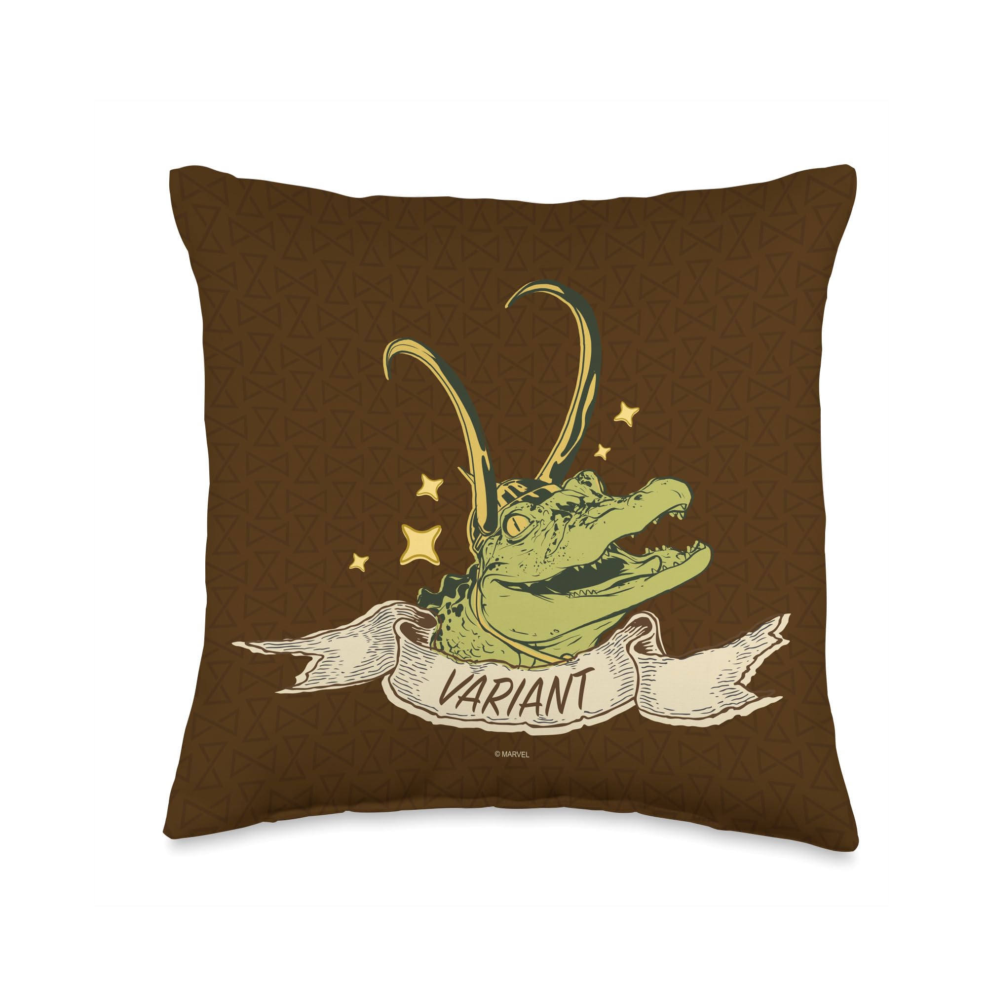 Coussin Alligator Loki Marvel en impression haute définition durable