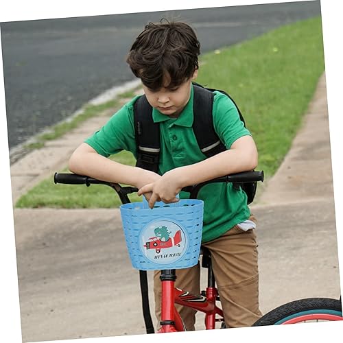 Miniatura 8 de BESPORTBLE Cesta de almacenamiento de plástico, cesta de almacenamiento para mascotas, contenedores de muestra para manillar de bicicleta, cesta de