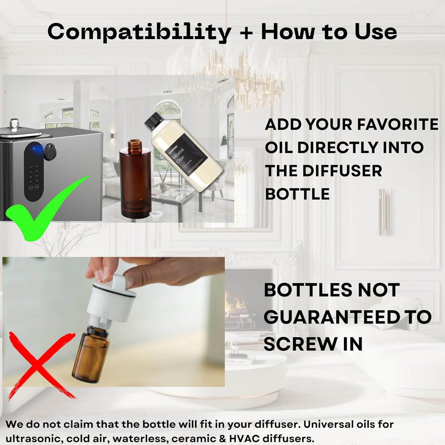 Fierce-Inspired Diffuser Oil - Scentia You Fragrance Oil Perfume Dupe - 500 mL, 16.7 Fl oz Aromatherapy Diffusers and Humidifiers - A & F Inspired Natural Essential Scented Oil, Thanksgiving Gift - Image 5