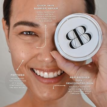 Biba De Sousa The Onerta Cream Barrier with Peptide - Rich & Intense Hydration - Ultimate Cream for Dry & Mature Skin (1.7 oz)