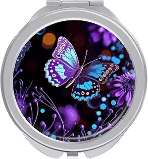 Espejo portátil de maquillaje de viaje, espej...