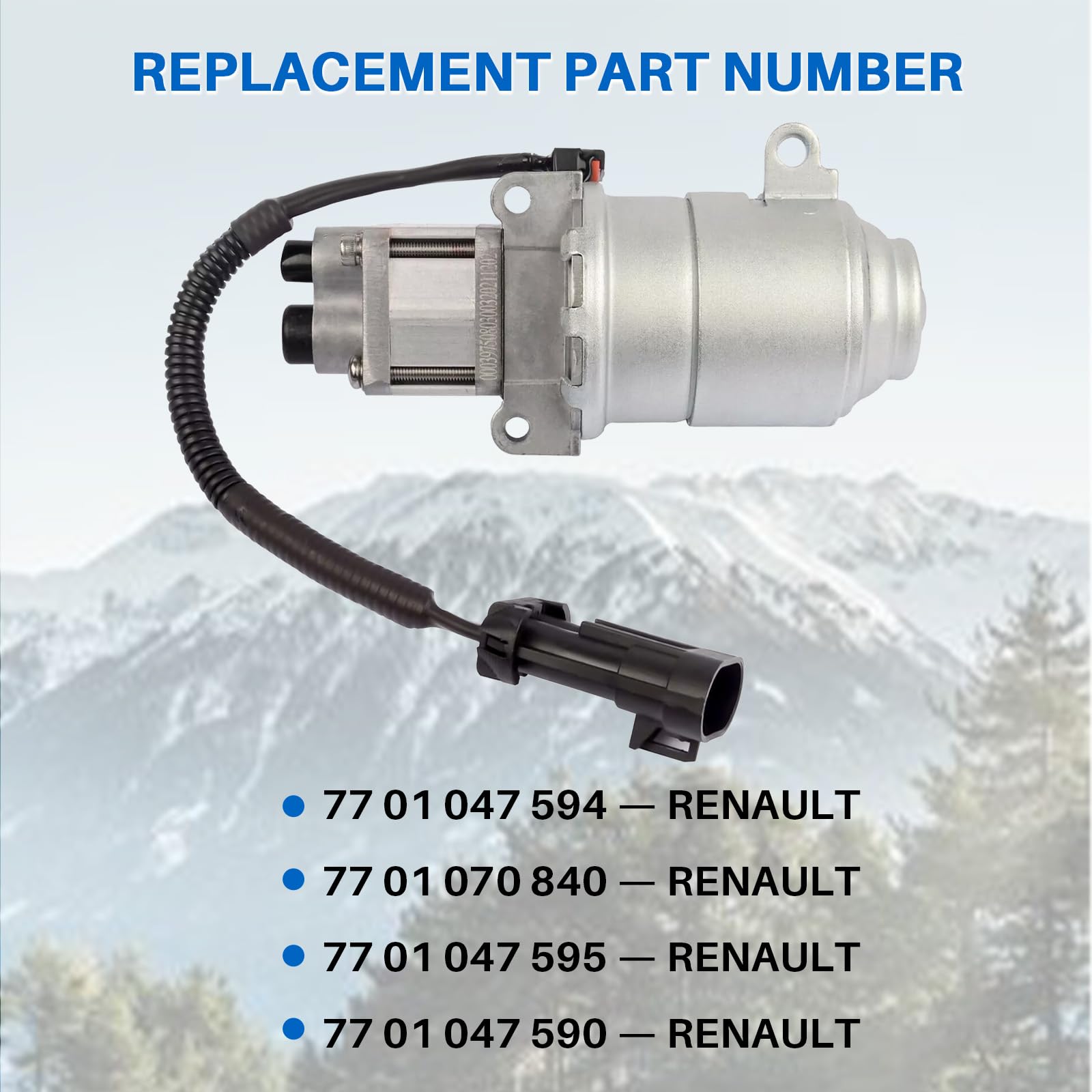 Motore pompa cambio Tiptronic compatibile conTraffic II CLIO Primastar Interstar NV400 Opel Movano I II, ricambio per 7701047594 7701047590