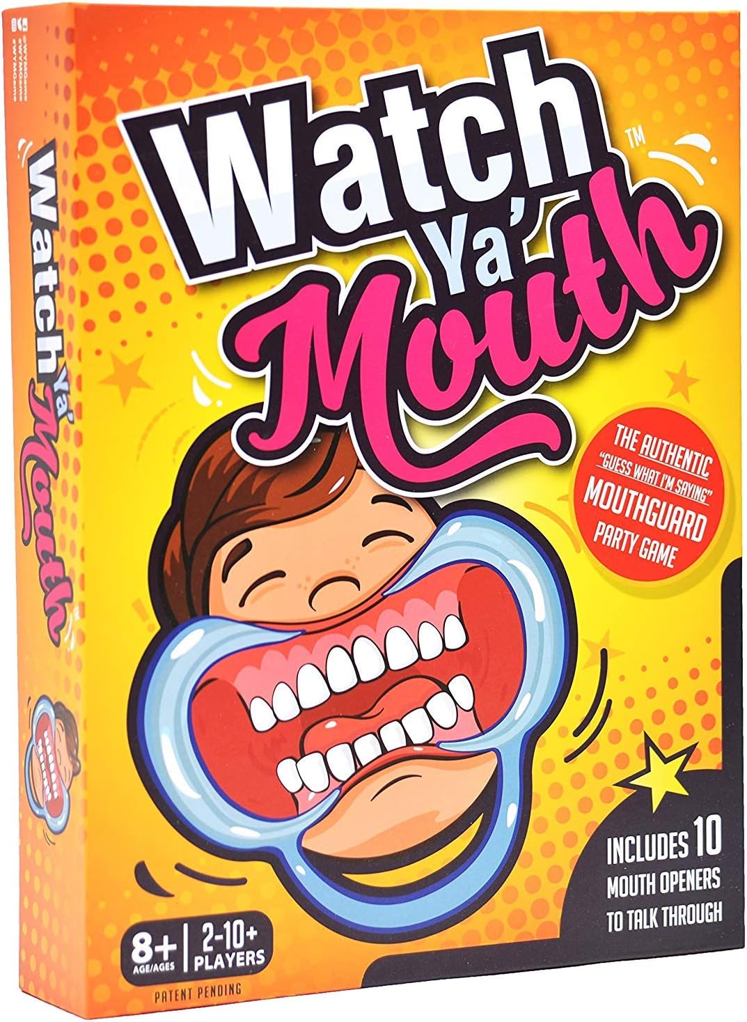 Watch Ya' Mouth Family Edition - The Authentic, Hilarious, Mouthguard Party Card Game