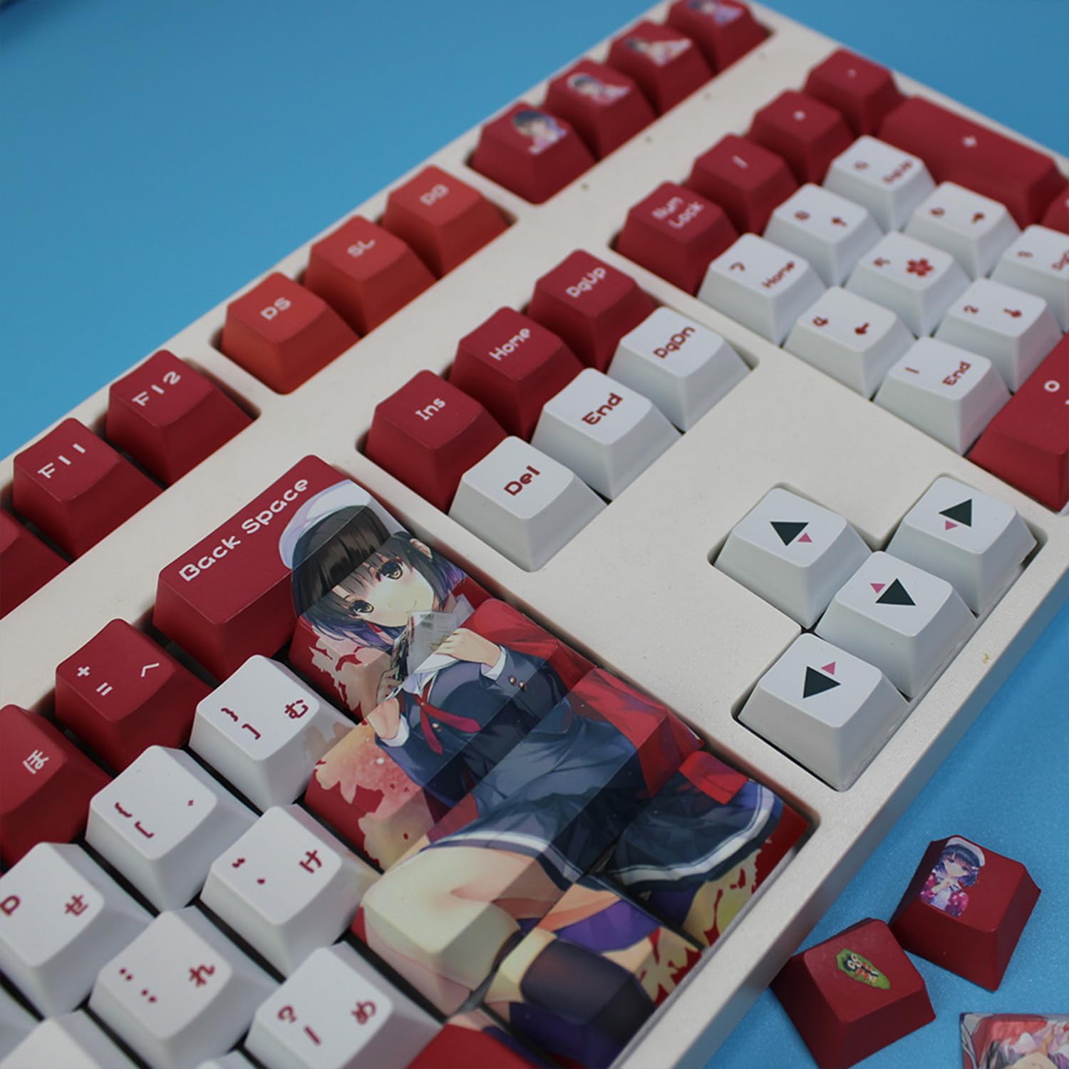 Amazon | 加藤恵 キーキャップ 日本語配列 pbt 冴えない彼女の育てかた