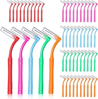 50 Stück Interdentalbürsten, 5 Größen, mit Box