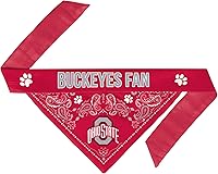 Vista 18 de Littlearth Bandana unisex NCAA para mascotas, reversible