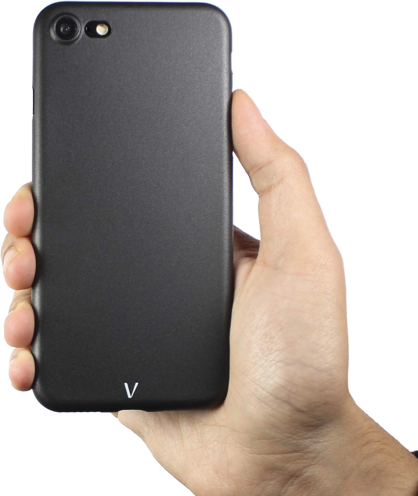 Vincoe | UltraRaw - The World's Thinnest iPhone Case (Black, iPhone 8/7)