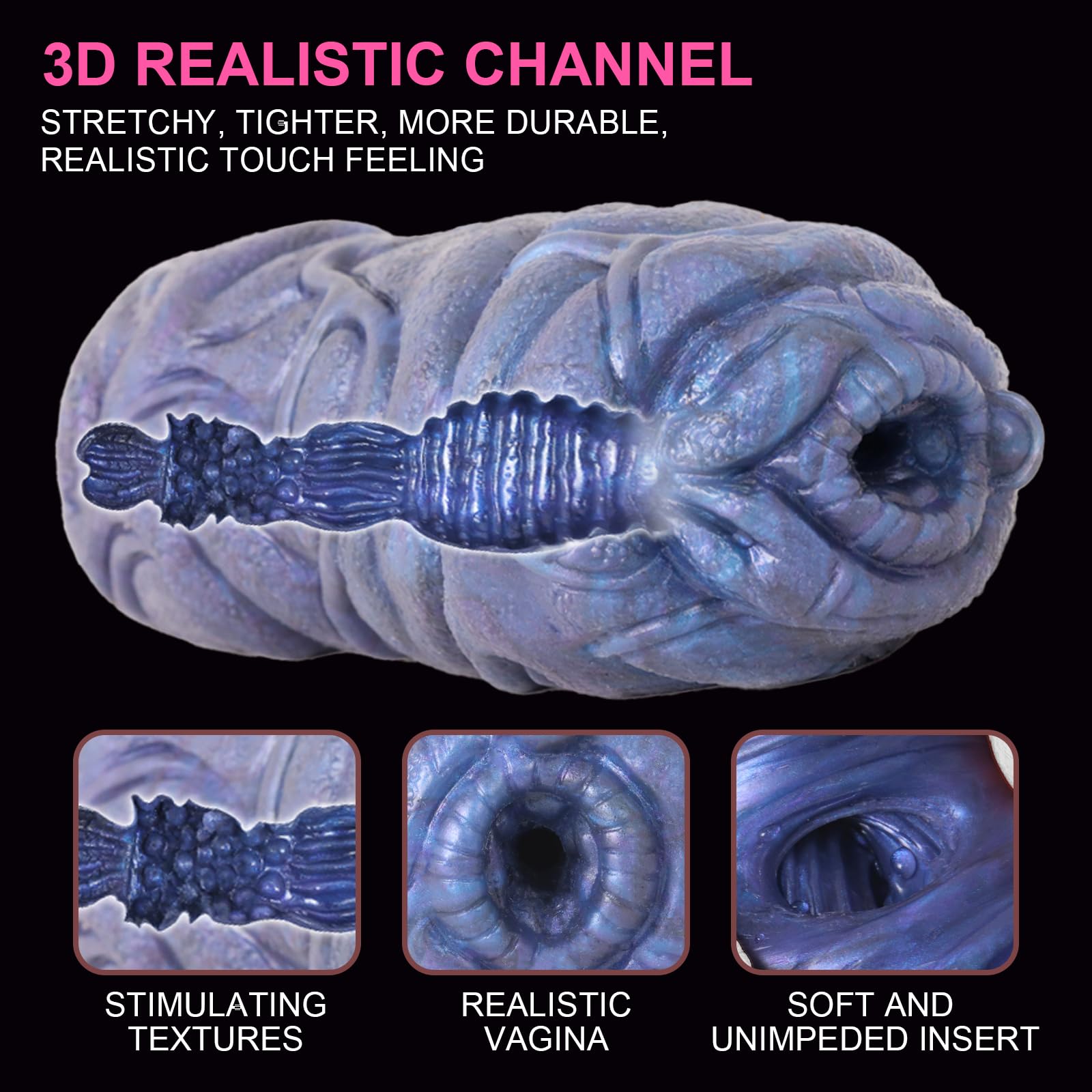 Amazon.com: Manual Monster Male Masturbation Cup,Male Adult Sex Toy Animal  Simulation Portable Pocket Pussy Silicone masturbator Set Bright Color  Super Soft Masturbation Toy for Man (6124) : Health & Household