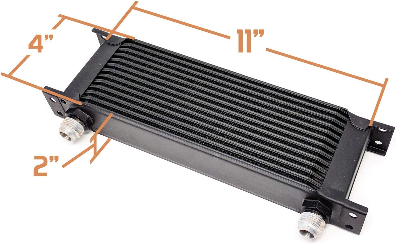 Rev9(OCK-5130) Oil Cooler Kit For Chevrolet Corvette(C5); LS1 LS6 12 Row Bolt-On Oil Cooler Kit