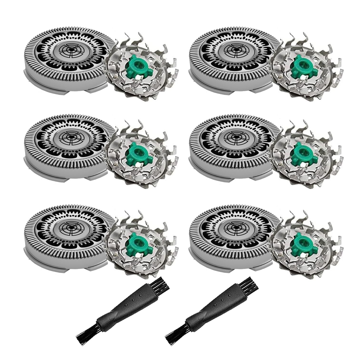 Philips Norelco SH60 Replacement Shaver Heads - Compatible Blades