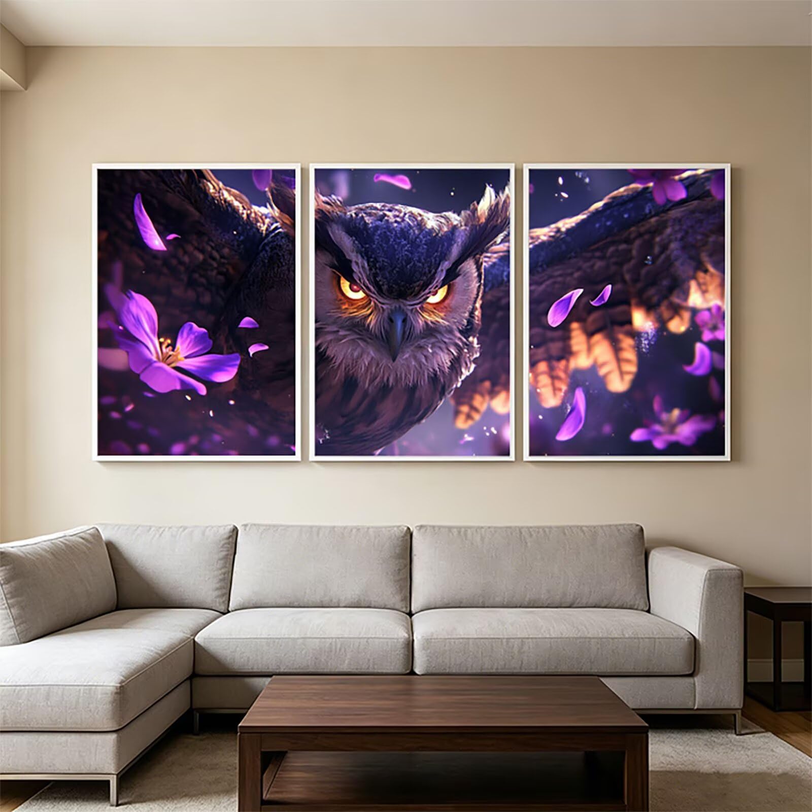 Diamentowe zestawy artystyczne, dla dorosłych, początkujących, 40 x 60 cm, 3 szt., płatki diamentowe, 5D, DIY, pełne wiercenie po numerach, sztuka ścienna, klejnoty, obrazy do sypialni, biura, pokoju