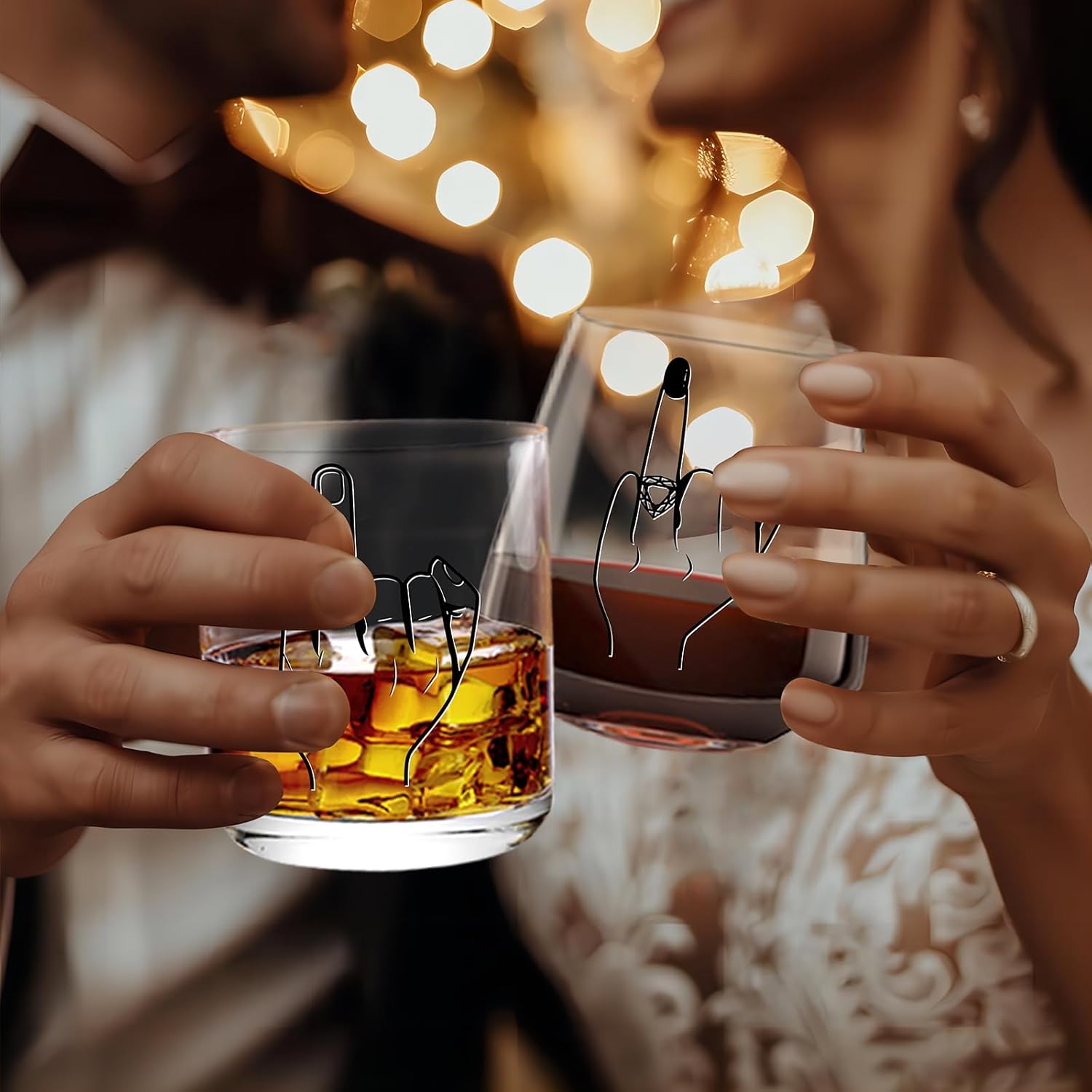 Engagement Gifts for Couples - Wedding Gift, Unique Engagement Gift, Bridal Shower gift, Mr and Mrs Gifts, Wishes for Couples Newlywed Him and Her - Image 5