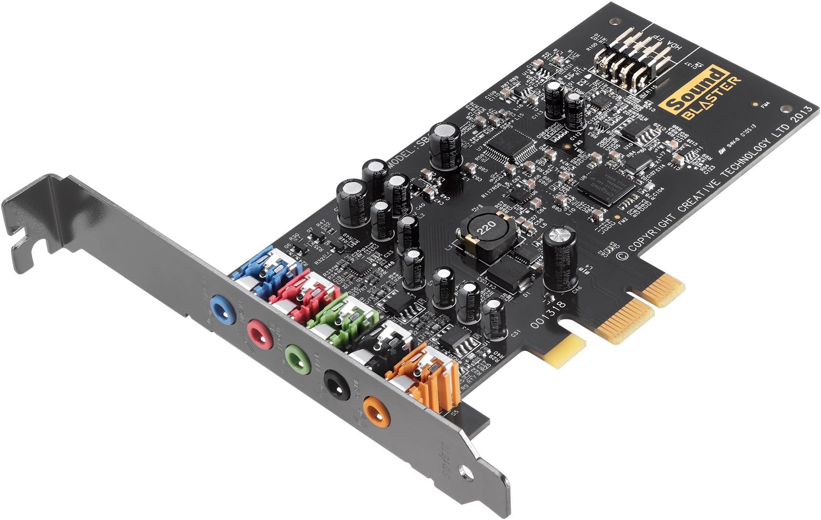 Creative Sound Blaster Audigy FX PCIe 5.1 Sound Card with High Performance Headphone Amp