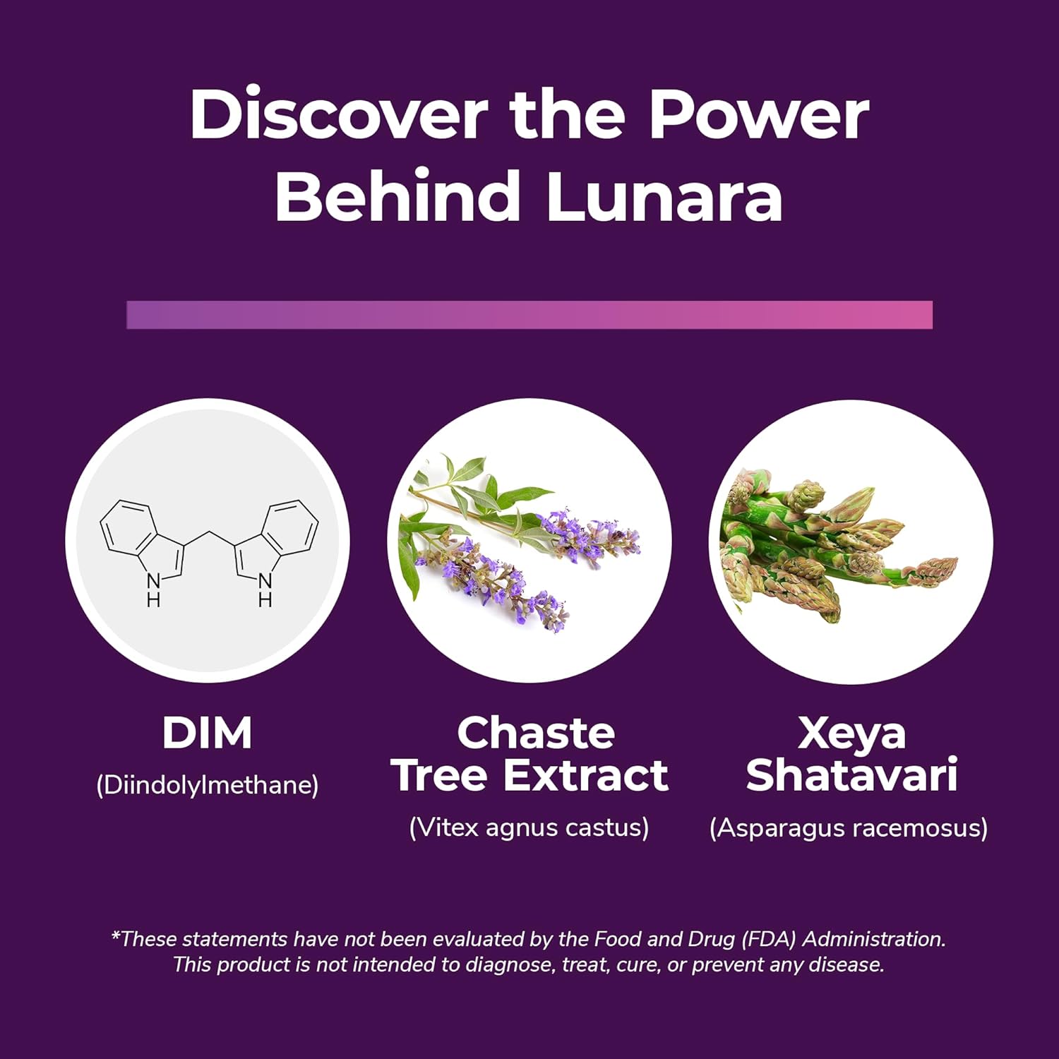 Lunara - Doctor-Formulated Menopause Supplements for Women - Ease Hot Flashes and PMS, Support Hormonal Balance, Mood and Sleep Quality - USA Made - 30-Day Supply, 1 Pack - Image 5