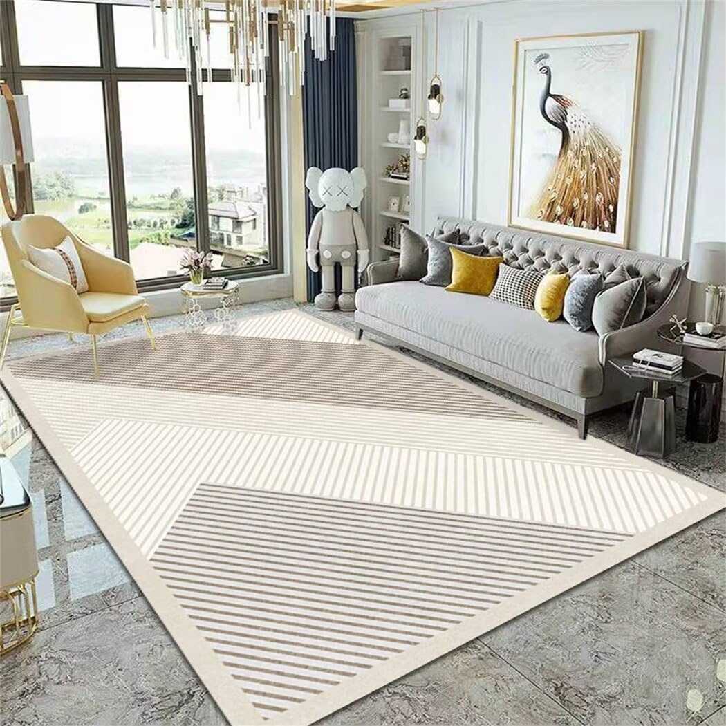 Tapis enfant chambre fille gris 200x300cm pour un salon moderne et chaleureux