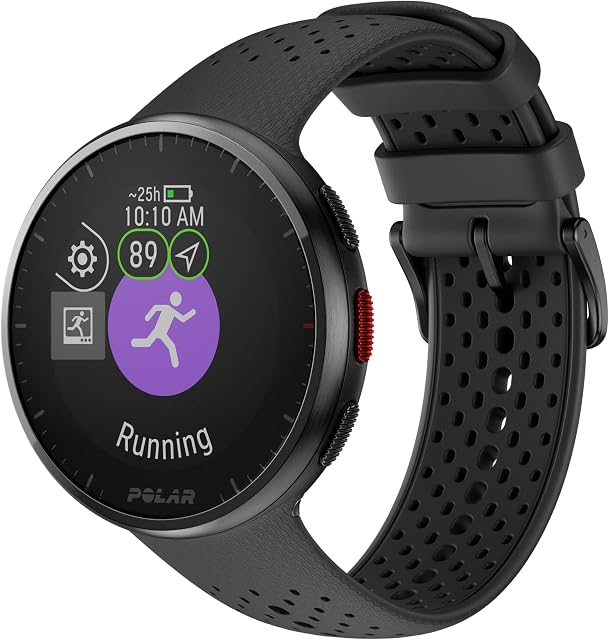 Polar Pacer Pro  Zaawansowany Zegarek Sportowy z GPS, Pomiar Tętna z Nadgarstka, dla kobiet i mężczyzn, Do biegania i Treningów, Obserwacja snu i Aktywności
