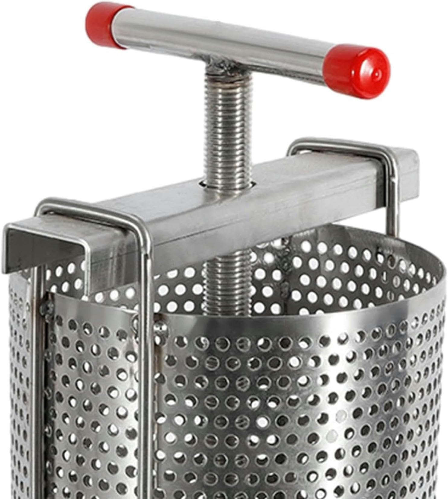 Máquina de Prensa de Miel de Malla Prensa de Miel Manual para el hogar Prensa de Cera Herramienta de Apicultura Extractor de Acero Inoxidable 304 Herramienta de Apicultura para Apicultura~/